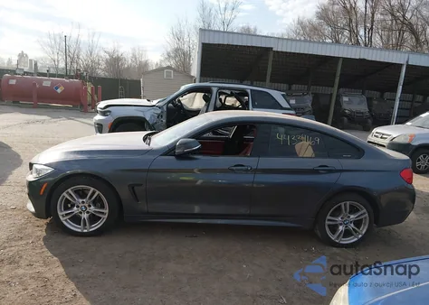 2015 BMW 428 Gran Coupe xDrive z USA, uszkodzony, nr VIN WBA4C9C5XFG135455